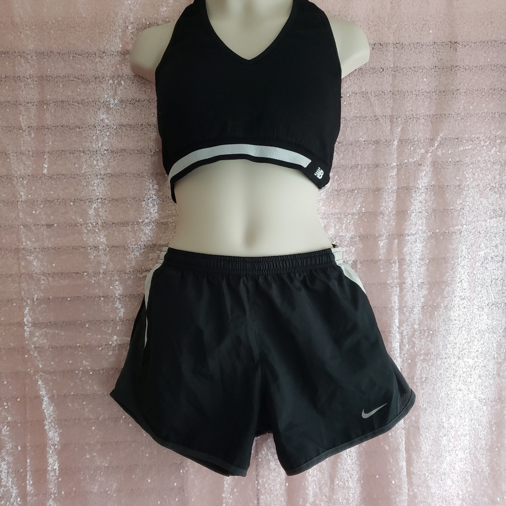 Nike Cute Running Black Shorts